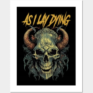 AS I LAY DYING MERCH VTG Posters and Art